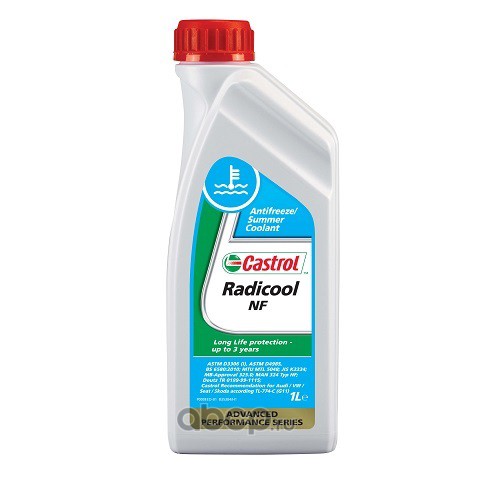 Охлаждающая жидкость Castrol Radicool NF, 1 л, концентрат